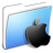 Aqua Smooth Folder Apple Icon
